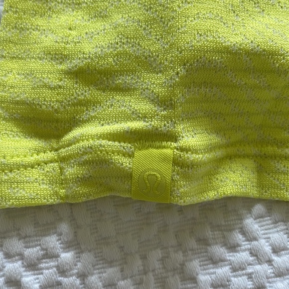 Lululemon Yellow Muscle Tank 6 - Picture 3 of 4